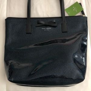 Blue Glitter Kate Spade Bag